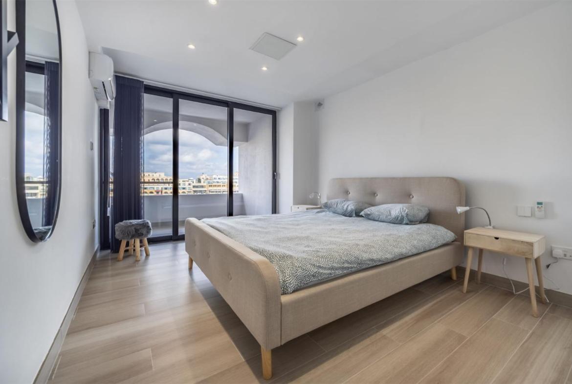 Deluxe Seaview Apartment St. Julian's Zewnętrze zdjęcie